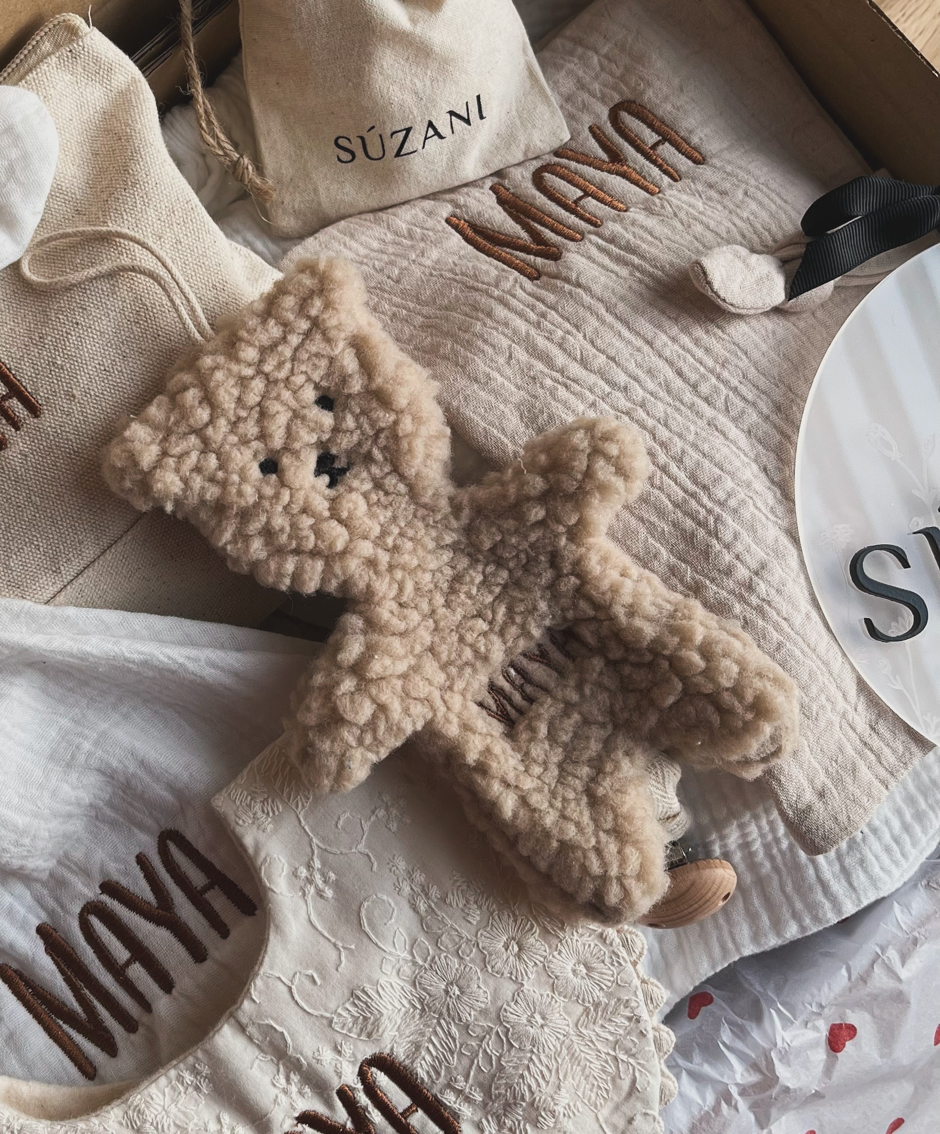 ATTACHE TETINE TEDDY OURSON