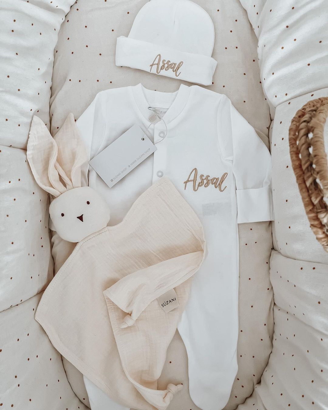 PYJAMA EN COTON BLANC